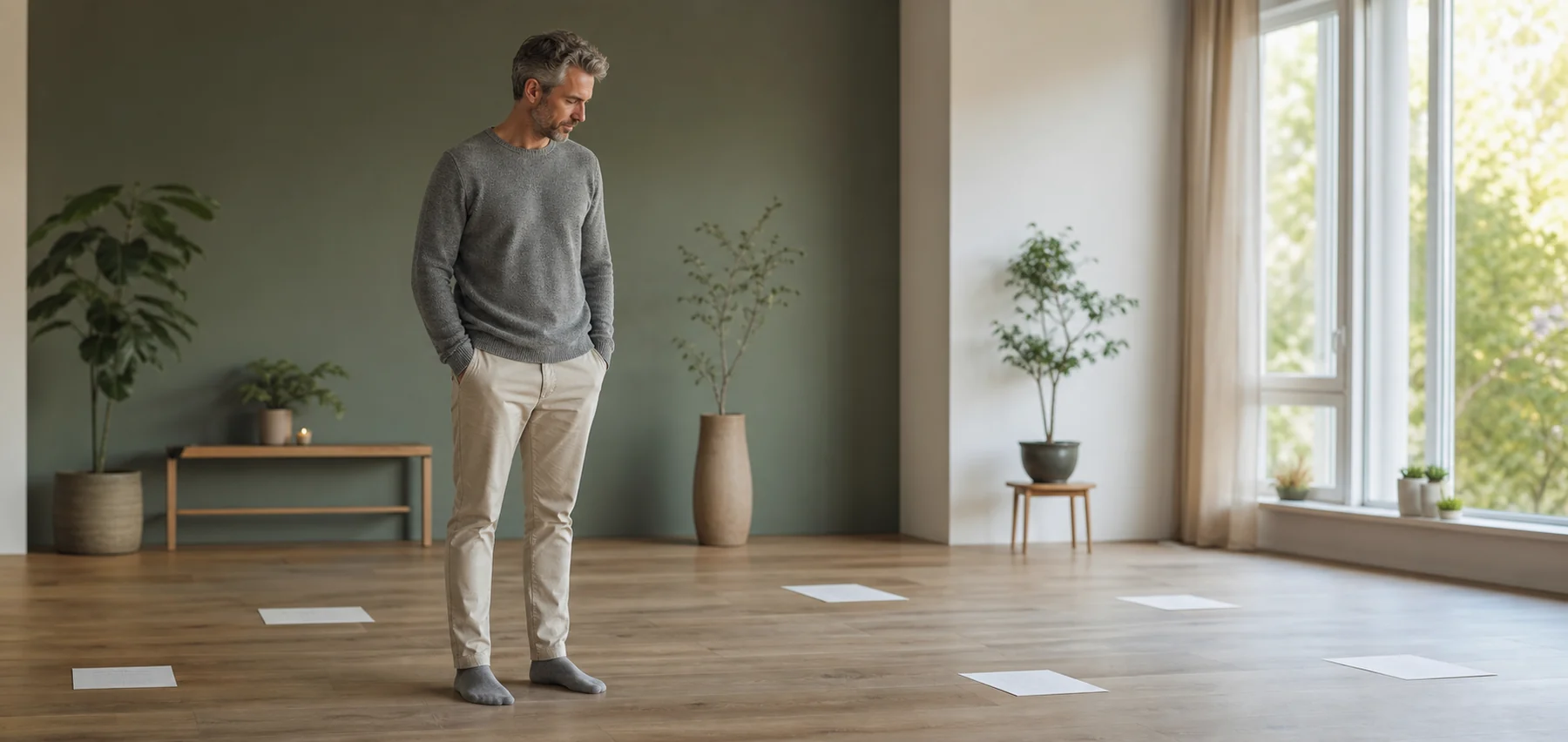 Räumliche Orientierung im Clean Space Coaching